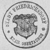Wappen von Friedrichsdorf/Arms of Friedrichsdorf