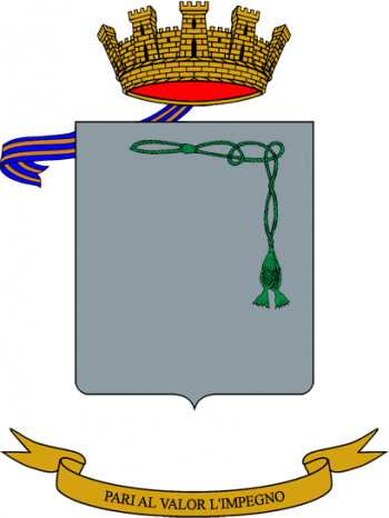 Coat of arms (crest) of the Mameli Logistics Battalion, Italian Army