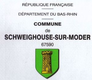 Blason de Schweighouse-sur-Moder