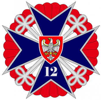Coat of arms (crest) of the 12th Wielkopolska Territorial Defence Brigade Brigadier General Stanisław Taczak, Poland