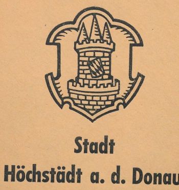 Wappen von Höchstadt an der Donau