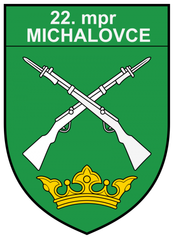 Coat of arms (crest) of the 22nd Mechanized Battalion, Slovakian Army