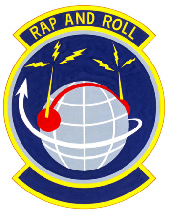 Coat of arms (crest) of the 512th Communications Squadron, US Air Force