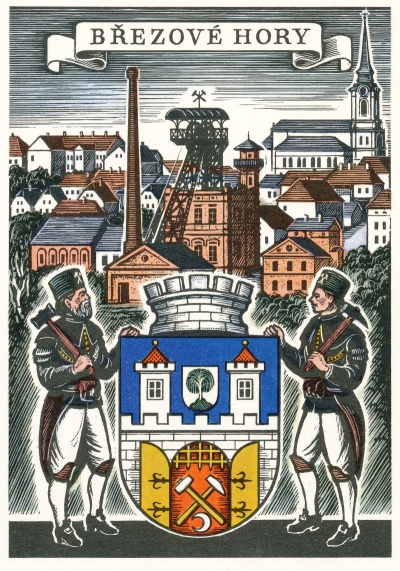 Arms of Březové Hory