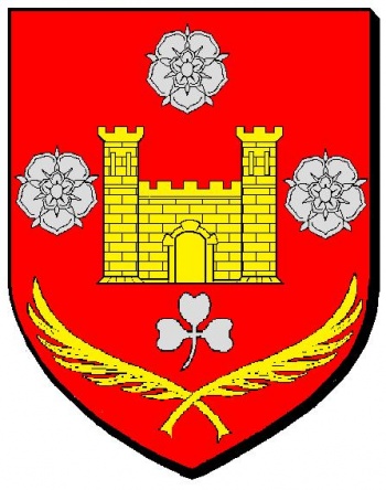 Blason de Châteauneuf-Val-Saint-Donat/Arms of Châteauneuf-Val-Saint-Donat