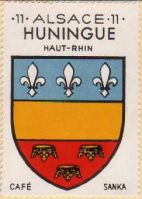 Blason d'Huningue/Arms (crest) of Huningue