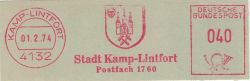 Wappen von Kamp-Lintfort/Arms (crest) of Kamp-Lintfort