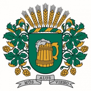 Coat of arms (crest) of Latvian Beer Museum