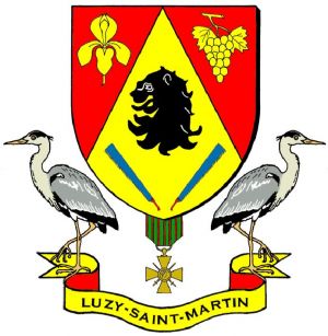 Blason de Luzy-Saint-Martin