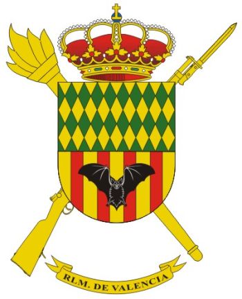 Escudo de Valencia Military Logistics Residency, Spanish Army/Arms (crest)  of Valencia Military Logistics Residency, Spanish Army