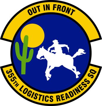 Coat of arms (crest) of 355th Logistics Readiness Squadron, US Air Force