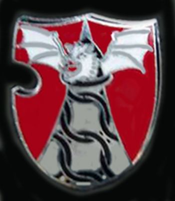 Coat of arms (crest) of the Armoured Battalion 643, German Army