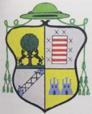 Arms (crest) of Rodrigo Antonio de Orellana