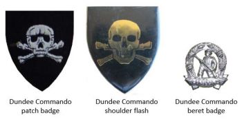 Coat of arms (crest) of Dundee Commando, South African Army