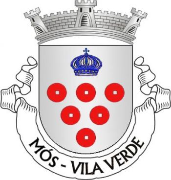 Brasão de Mós (Vila Verde)/Arms (crest) of Mós (Vila Verde)