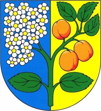 Arms (crest) of Prackovice nad Labem