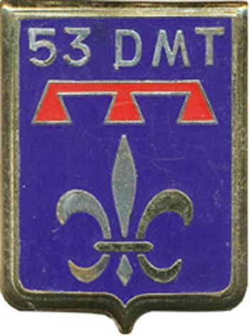Coat of arms (crest) of the 53rd Territorial Military Division, French Army
