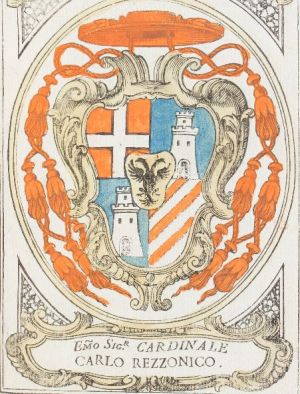 Arms (crest) of Giovanni Battista Rezzonico