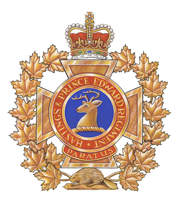 Coat of arms (crest) of the The Hastings and Prince Edward Regiment, Canadian Army