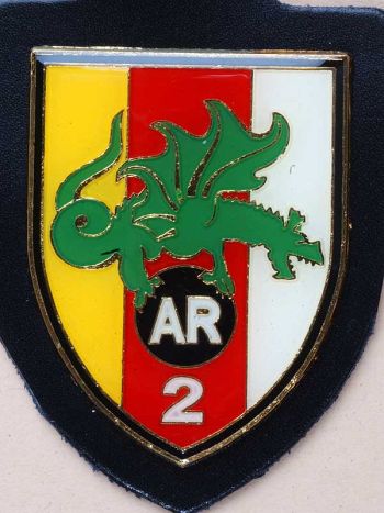 Coat of arms (crest) of the 2nd Artillery Regiment, Austrian Army