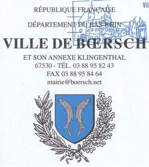 Blason de Bœrsch