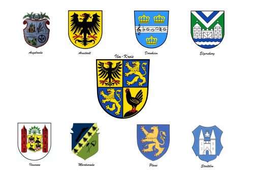 Arms in the Ilm-Kreis District