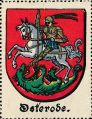 Wappen von Osterode in Ostpreußen/ Arms of Osterode in Ostpreußen