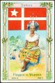 Arms, Flags and Types of Nations trade card Natrogat Samoa