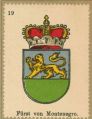 Wappen von Fürst von Montenegro