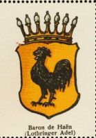 Wappen Baron de Haën