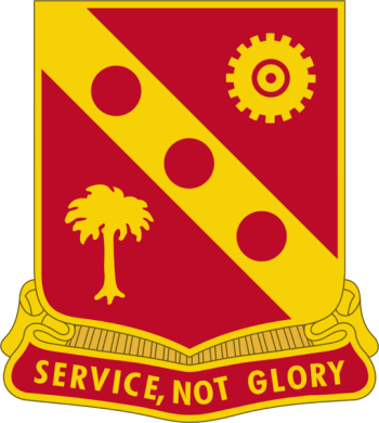 Arms of 3rd Ordnance Battalion, US Army