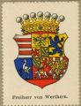 Wappen Freiherr von Werthern