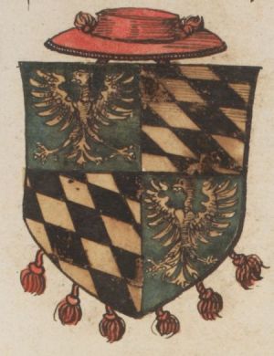 Arms (crest) of Ludwig von Teck