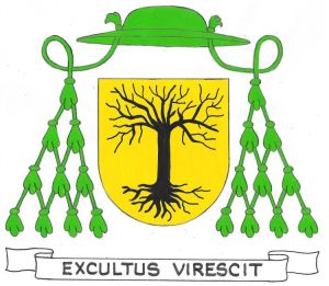 Arms (crest) of Joannes Baron van Velde tot Melroy en Sart-Bomal