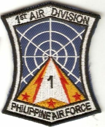 Coat of arms (crest) of the 1st Air Division, Philippine Air Force