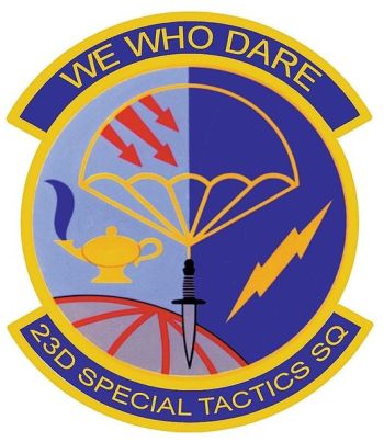 Coat of arms (crest) of the 23rd Special Tactics Squadron, US Air Force