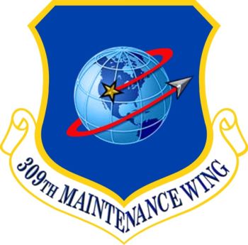 Coat of arms (crest) of the 309th Maintenance Wing, US Air Force