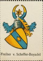 Wappen Freiherr von Scheffel-Boyadel