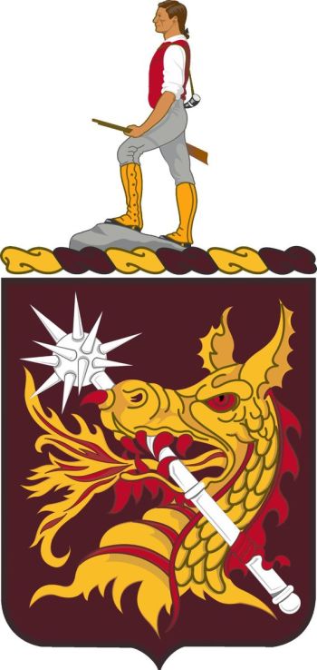 Coat of arms (crest) of 425th Medical Battalion, US Army