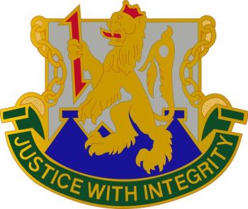 Coat of arms (crest) of the US Army Area Confinement Facility Mannheim