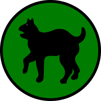 Coat of arms (crest) of 81st Infantry Division Wildcat (now 81st Readiness Division), US Army