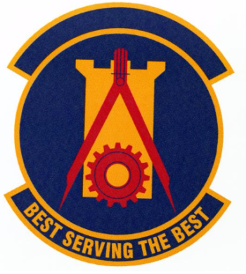 Coat of arms (crest) of the 14th Civil Engineer Squadron, US Air Force