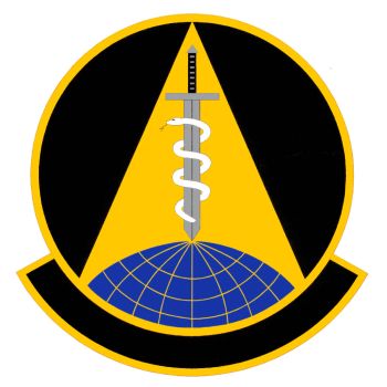 Coat of arms (crest) of the 71st Operational Medical Readiness Squadron, US Air Force
