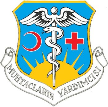 Coat of arms (crest) of the 7250th USAF Hospital, US Air Force