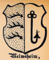 Wappen von Meimsheim/ Arms of Meimsheim