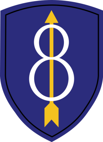 Arms of 8th Infantry Division Pathfinder, US Army