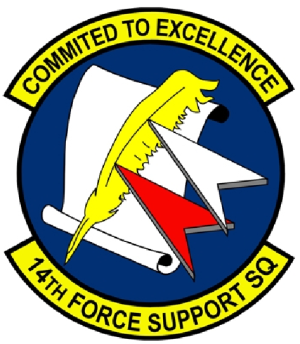 14th Forces Support Squadron, US Air Force.png