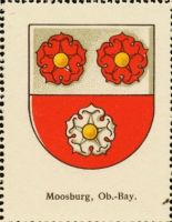 Wappen von Moosburg an der Isar/Arms (crest) of Moosburg an der Isar