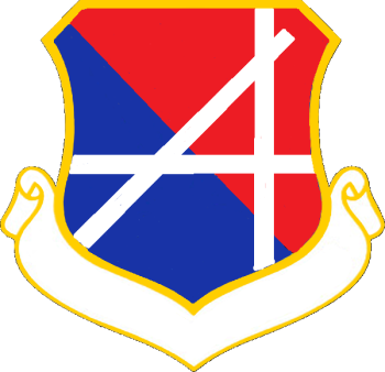 Coat of arms (crest) of the 1st Composite Wing, US Air Force