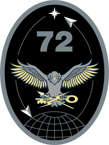 Coat of arms (crest) of the 72nd Intelligence Surveillance and Reconnaissance Squadron, US Space Force
